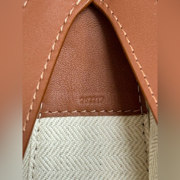 LOEWE Small Luna Anagram Jacquard Shoulder Bag - Picture 12 of 13